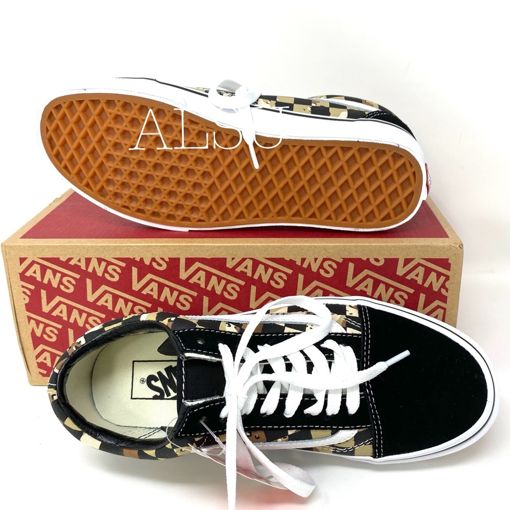 💖MEGA SALE💖 VANS Old Skool Cmochck Checker Canvas Suede Women's VN0A4BV5ZGM - Picture 8 of 12